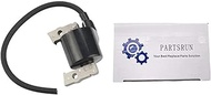 PARTSRUN 21121-2070#ZH7157 New Ignition Coil for John Deere AM109209 Replace Kawasaki Engine FC420V,