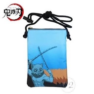 鬼滅之刃 鬼滅の刃 日版 直身 斜揹袋 斜挎包 便攜 手機袋 戶外 隨身袋 收納袋 儲物袋 惡魔殺手 (嘴平伊之助)