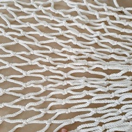 Stair nets are safe for babies. 0.8x10m mesh 10x10cm, white. Free lanyard included