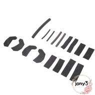 JONY 1Set Seal Kit, 68026937AB Foam Blocker Hard Top, Car Assessories Parts Black Foam Blocker Set F