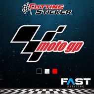 CUTTING STICKER LOGO MOTO GP l STIKER MOBIL MOTOR KEREN