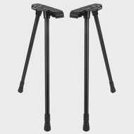 ม้านั่งเหล็กพับได้ขาเฟอร์นิเจอร์พับได้ปรับความสูงได้ Kaki Kaki Meja ชงกาแฟอุปกรณ์ตั้งแคมป์แบบ DIY