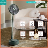 Edon 2 In 1 Folding Electric Fan Household Floor fan Portable Rechargeable Air Humidifier / Air Circulation Fan With Remote Control