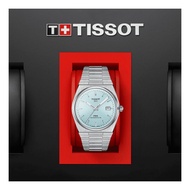 TISSOT  T137.407.11.351.00 T1374071135100 Men's Analog Watch PRX POWERMATIC 80 40mm Bracelet Ice Blu