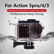 OSOM Underwater Waterproof Case 60M for DJI Osmo Action 5 Pro/4/3 - OS009 - Tinari