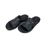 KICKERS ORIGINAL LEATHER BLACK SANDALS MEN KASUT HITAM LELAKI 100216(H)