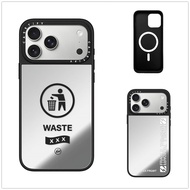 Wireless Magnetic For iPhone 17 16 15 14 13 Pro Max Plus XXX Frgmt Logo Black Edge Mirror Back Cover