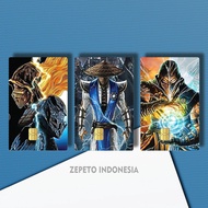 Custom FLAZZ STICKER GAME WALPAPER MORTAL HOLOGRAM COMBAT 7HQIB/9BC2K/ CUSTOM MORTAL KTP COVER LOGO 