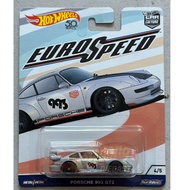 Lehuong Diecast - Hot Wheels Premium Euro Speed Porsche 993 GT2 Model Car