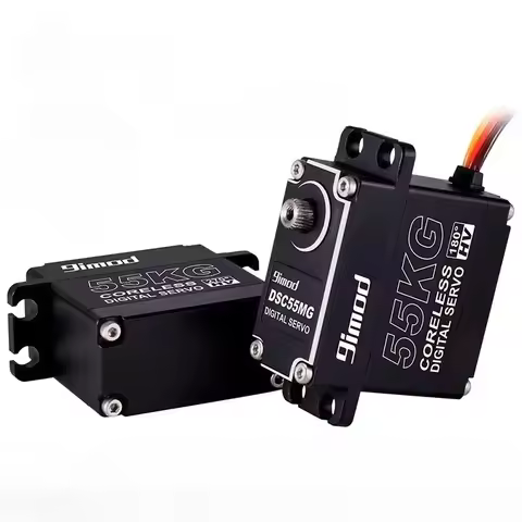 Original 9imod 55kg Waterproof IP67 180270 Magnetic Sensor High Torque Coreless Digital Servo Full M