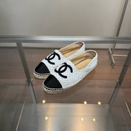 98新香奈兒/Chanel 黑白熊貓小香風漁夫鞋 尺碼/39碼