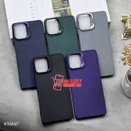 Samsung A07 Softcase Macaron Stand Case Samsung A07 Camera Case