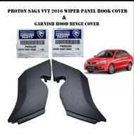 PROTON SAGA VVT 2016-2023 WIPER PANEL HOOK COVER & GARNISH HOOD HINGE COVER