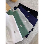 2023 Haggis Lapel POLO Shirt Embroidered small label fashion atmosphere casual everything goes with 