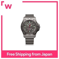 [Victorinox] Watch INOX PROFESSIONAL DIVER TITANIUM Sandblasted Titanium Case Gray Dial Gray Rubber Strap 241810 Men's Gray