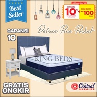 Central Spring Bed Deluxe Plus Pocket Full Bedset 160 180 200 X 200