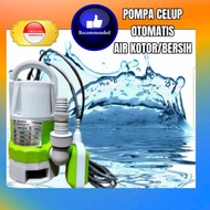 Mesin pompa celup 2" air kotor bersih aquarium 2 inch 300 watt Auto kuras kolam ikan & tandon sewage