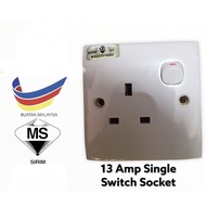 Mind 13A Single Switch Socket