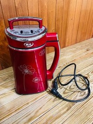 二手出清！樂活 豆漿機。適用自製豆漿/營養粥/養生糊/果汁。型號：SU3383。