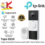 TP-LINK TAPO D210 (BATTERY-POWERED) 2K 3MP / TAPO D235 (HARDWIRE & BATTERY POWER SUPPLY) 2K 5MP  VID