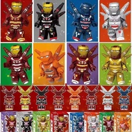 Marvel Compatible LEGO Spider-Man Hero Venom Symbiote Mecha Avengers Armor Boy Assembly Building Blo