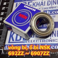 2 bearings NSK 6900ZZ 6901ZZ 6902ZZ 6903ZZ 6904ZZ 6905ZZ 6906ZZ 6907ZZ kde6008