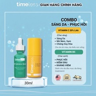 Timeless Serum Combo 20% Vitamin C & Serum Vitamin B5 HA Hydrates and Restores Skin