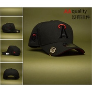 AA Quality-NEW E2RA 9FIFTY A-FRAME BLACKED OUT ANAHEIM ANGELS SNAPBACK W/ 25TH ANNIVERSARY SIDE PATC