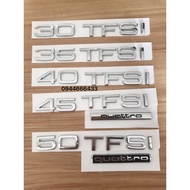 Letter 3.0 TSFI, Letter 3.5 TFSI, Letter 4.0 TFSI, Letter 4.5 TSFI, Letter 5.0 TSFI