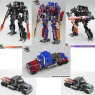 Transformers Toys Jialehuang Movie Version Optimus OP Column 8801ABC Dark Hero Column Small Scale Ca