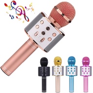 【Ready Stock】Bluetooth Karaoke Microphone Wireless professional Speaker Handheld Version Mic KTV Pla