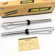 SUZUKI RC80 / RC110 / GSX110 / FX110 FRONT FORK ASSY (TOBAKI) RC 80 RC 110 GSX 110 FX 110
