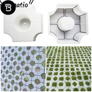 TRB  1Pcs Paving Brick Mould, Reusable 25x6cm Stepping Stone Paver,  DIY Plastic Hollow Grass Walkwa