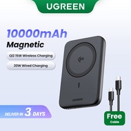UGREEN Qi2 15W 10000mAh PD20W Fast charging Powerbank with Magnetic Wireless Charging for iphone 14 