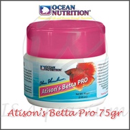 Ocean Nutrition Atison's Betta Pro 75gr Premium Betta Food Pellets
