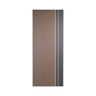 ECO DOOR ประตู UPVC ภายใน 80x200 ซม. รุ่น PX (ไม่เจาะ) |BAN|