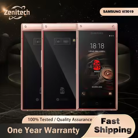 Original Samsung W2019 World Flagship 4G Mobile Phone Dual SIM 4.2'' 6GB RAM 128/256GB ROM 12MP*2+8M