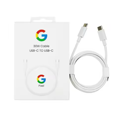 Original For Google Pixel 8 7 6 A Por charging Type c to c cable 6A PD 60W 1M for pixel XL 3 4 5 6 P