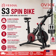 (LIMITED FREE GIT) YeSoul S3 Spin Bike, Indoor Cycling Bike 智能动感单车