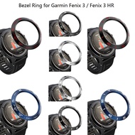 For Garmin Fenix 3 HR / Fenix 3 Watch Bezel Ring Watch Adhesive Cover Stainless Steel Protection Accessory