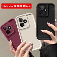 For Honor X5C Plus X5CPlus 2026 Soft Liquid Silicone Phone Case Luxury Solid color Casing HonorX5CPl