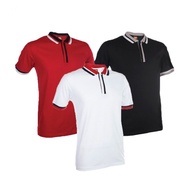 OREN SPORT Polo Tee - Red / Black / White (Unisex) SJ04