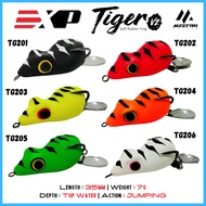 EXP TIGER V2 #35MM - Soft Lure Bait Jump Frog Katak