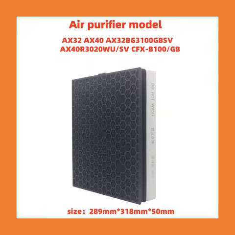 2-in-1 filter compatible with Samsung AX32 AX40 AX32BG3100GBSV AX40R3020WU/SV CFX-B100/GB air purifi