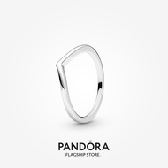 Pandora Polished Wishbone Ring