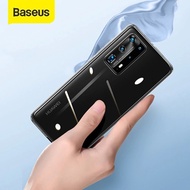 Baseus Transparent Case For Huawei P40 P40 Pro Slim Soft Silicone Case For Huawei P40 Cover Case Ful