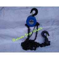 Chain Blok Katrol Takel Derek 1,5 Ton Rantai 3 Meter