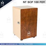 Magie Cajon Drum รุ่น NT SCP 100FDY กลองคาฮอง มากี เครื่องดนตรี เครื่องเคาะจังหวะ กลองพกพา อคูสติก