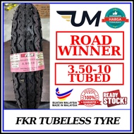 🔥HOT SALES🔥 FKR TYRE TUBELESS 10 INCH 100/90-10 ROADWINNER 2020 3.50-10 BUATAN MALAYSIA TIRE TYRE TA