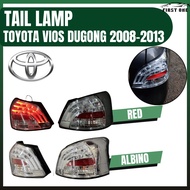 Toyota Vios 2008 - 2013 (Vios Dugong) NCP93 Sonar Design Led Tail Lamp Albino With Red